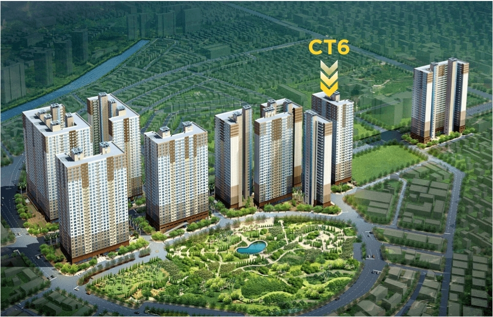 Tòa CT6 Chung Cư Booyoung Vina Mỗ Lao