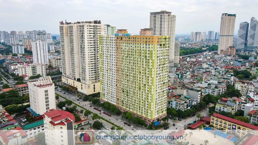 Ảnh thực tế tòa CT7 Booyoung Vina sau nhiều năm đưa vào sử dụng